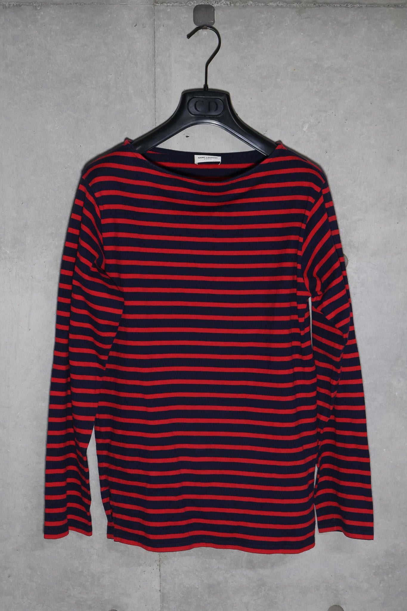 Saint Laurent SS15 Striped Long Sleeve