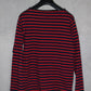 Saint Laurent SS15 Striped Long Sleeve