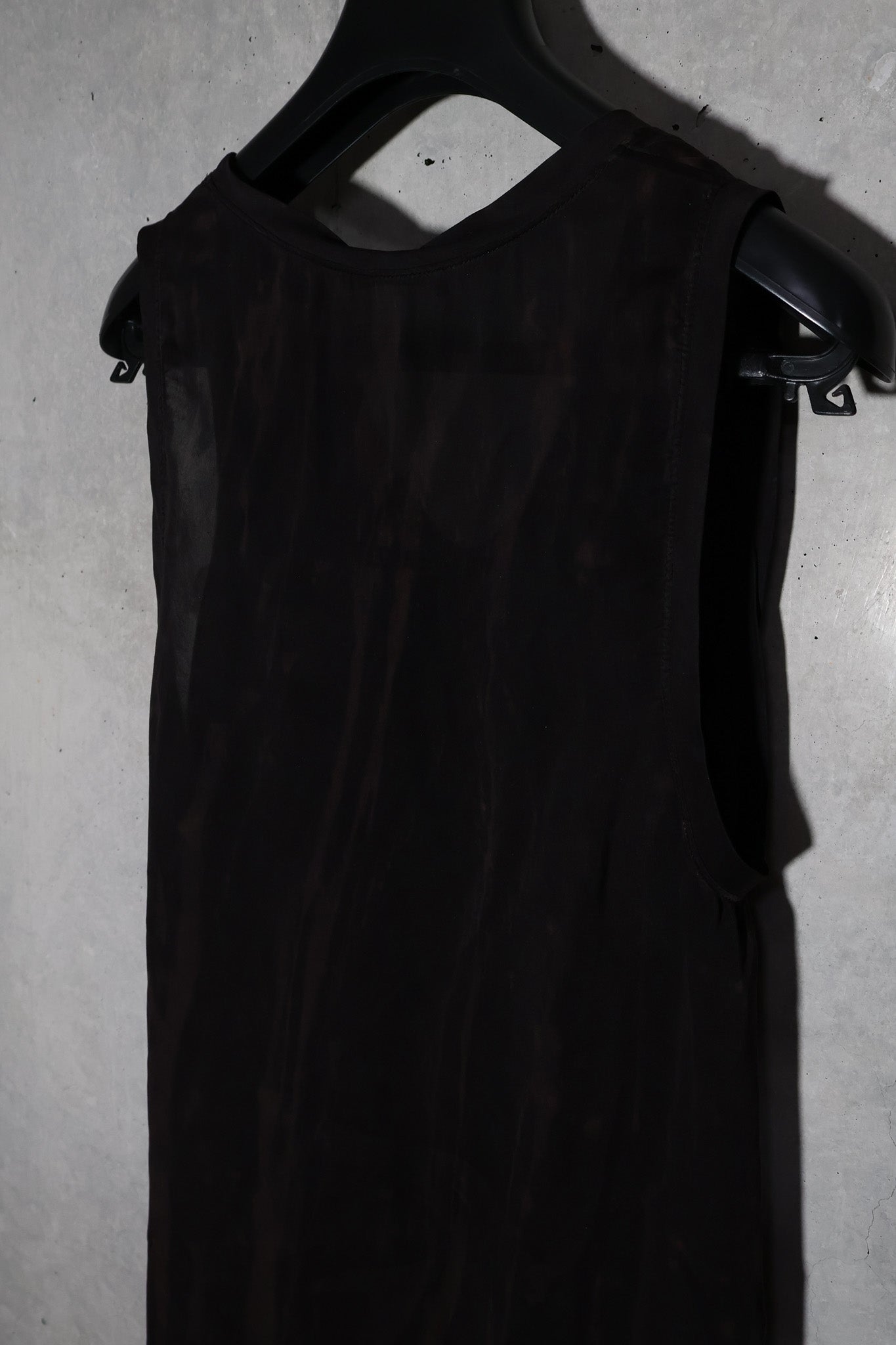 Balmain SS09 100% Silk Watercolor Dyed Tank Top