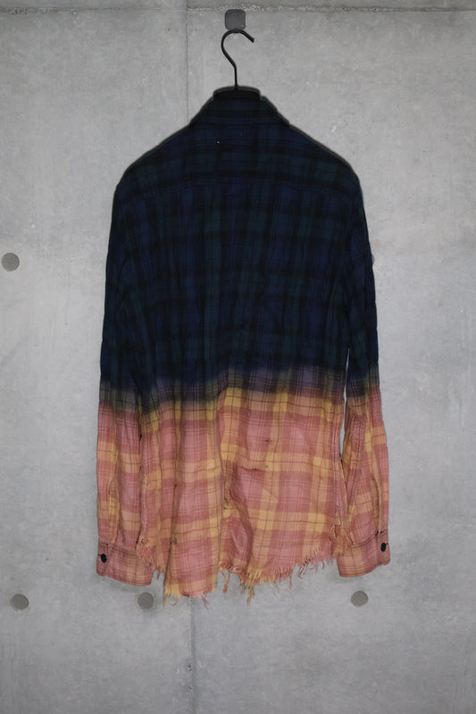 Saint Laurent SS16 Runway Bleached Flannel