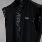 Dior Homme SS04 Ruched Satin Snake Sleeveless Shirt