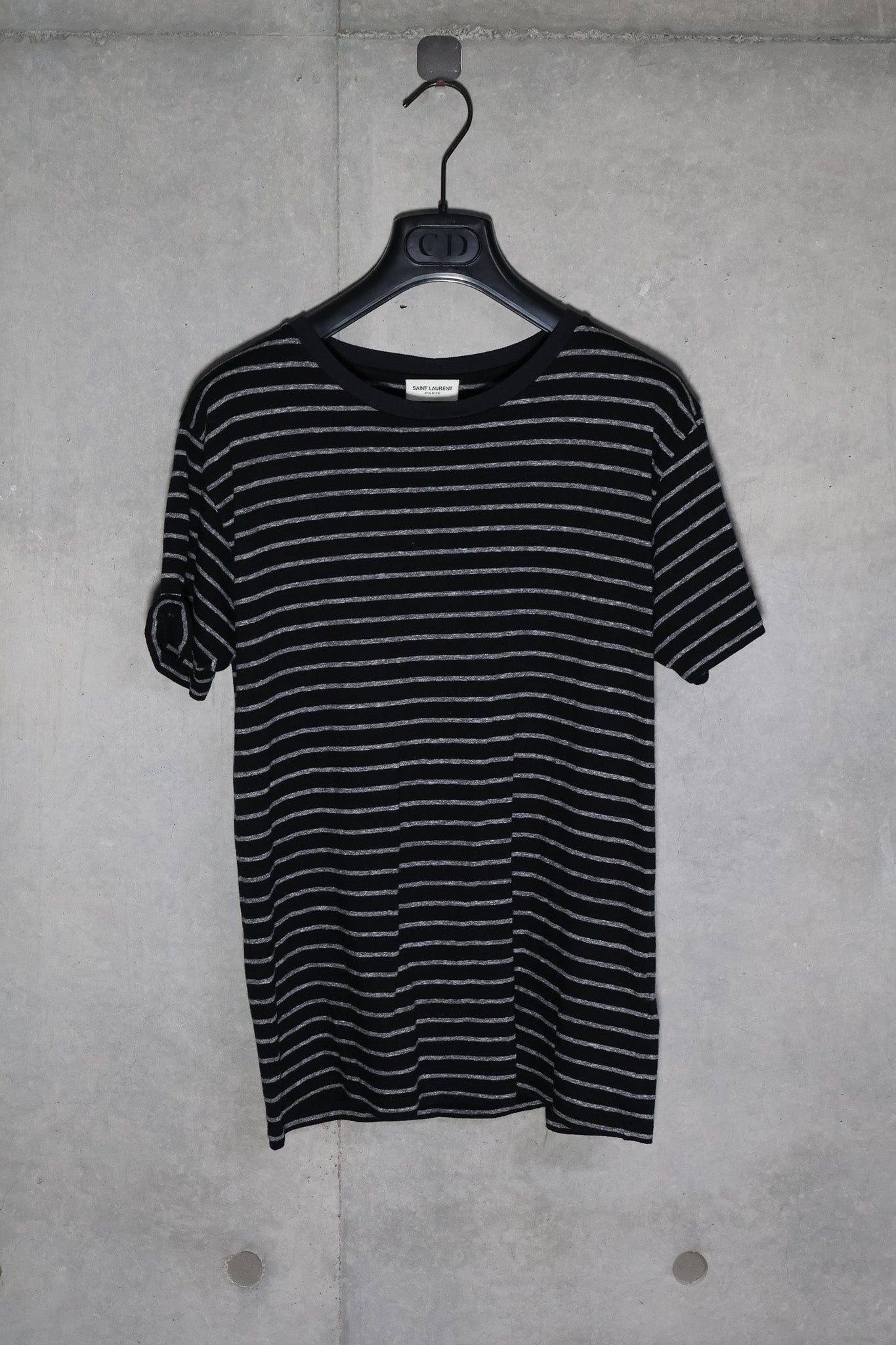 Saint Laurent AW15 Border Striped Tee