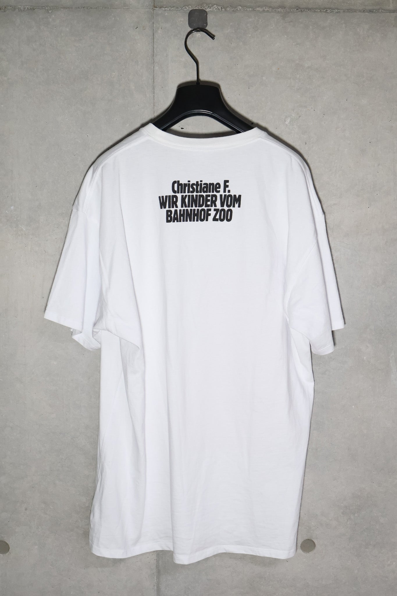 Raf Simons AW18 Christane F Tee