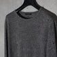 Balmain SS10 Linen Distressed Longsleeve
