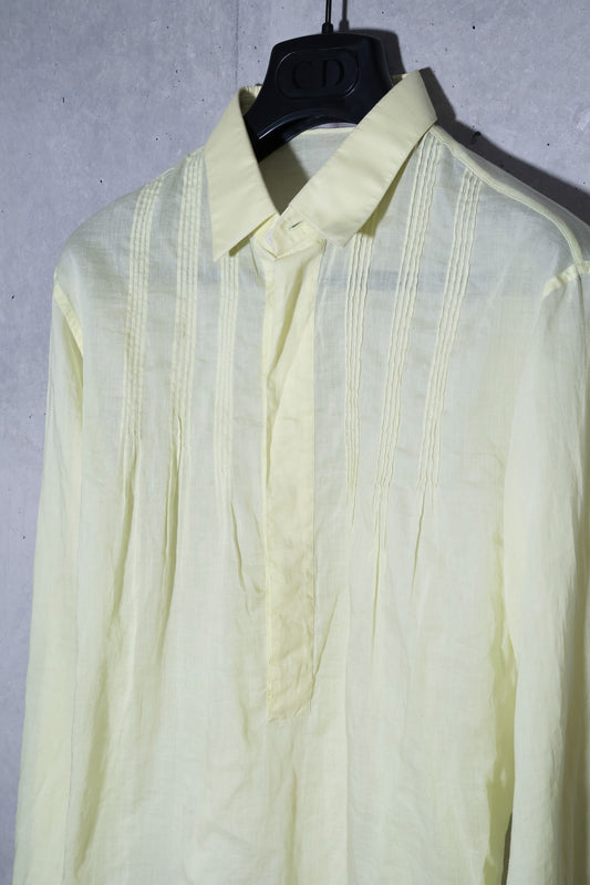 Dior Homme SS06 Semi Sheer Striped Button Up Shirt
