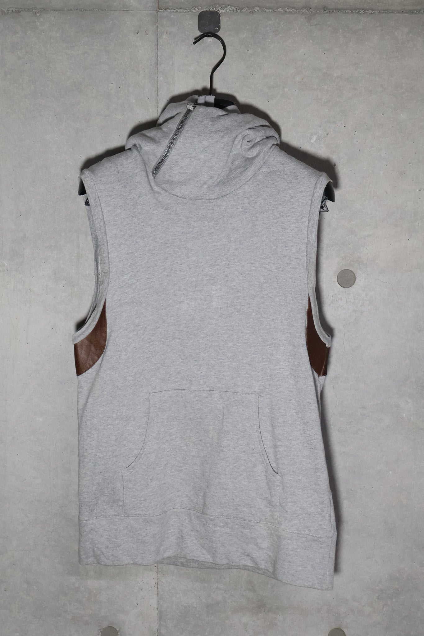 Dior Homme AW04 VOTC Sleeveless Masked Zip Up Hoodie
