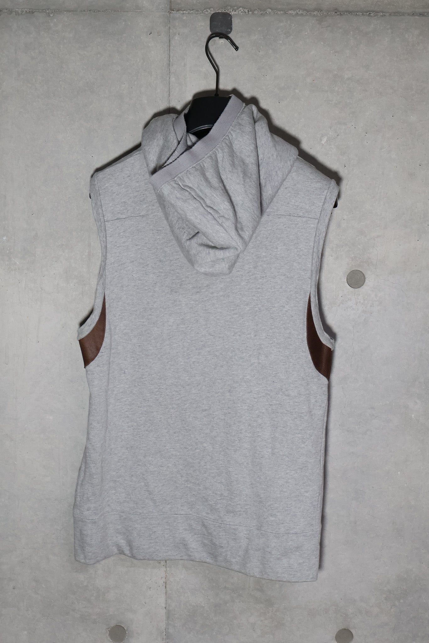Dior Homme AW04 VOTC Sleeveless Masked Zip Up Hoodie