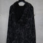 Number (N)ine AW04 Black Tribal Zip Up Hoodie
