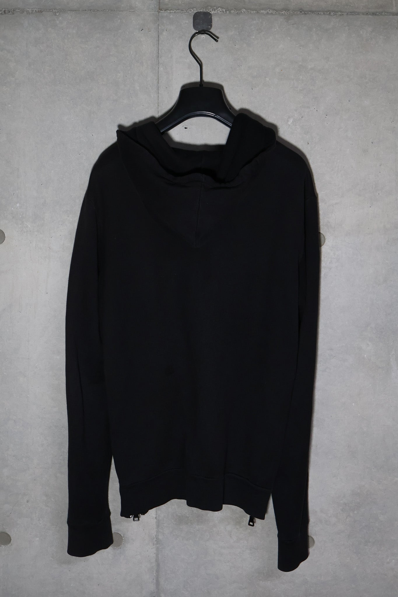 Balmain AW11 Tiger Emblem Zip Up Hoodie