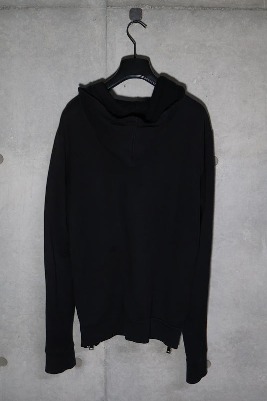 Balmain AW11 Tiger Emblem Zip Up Hoodie