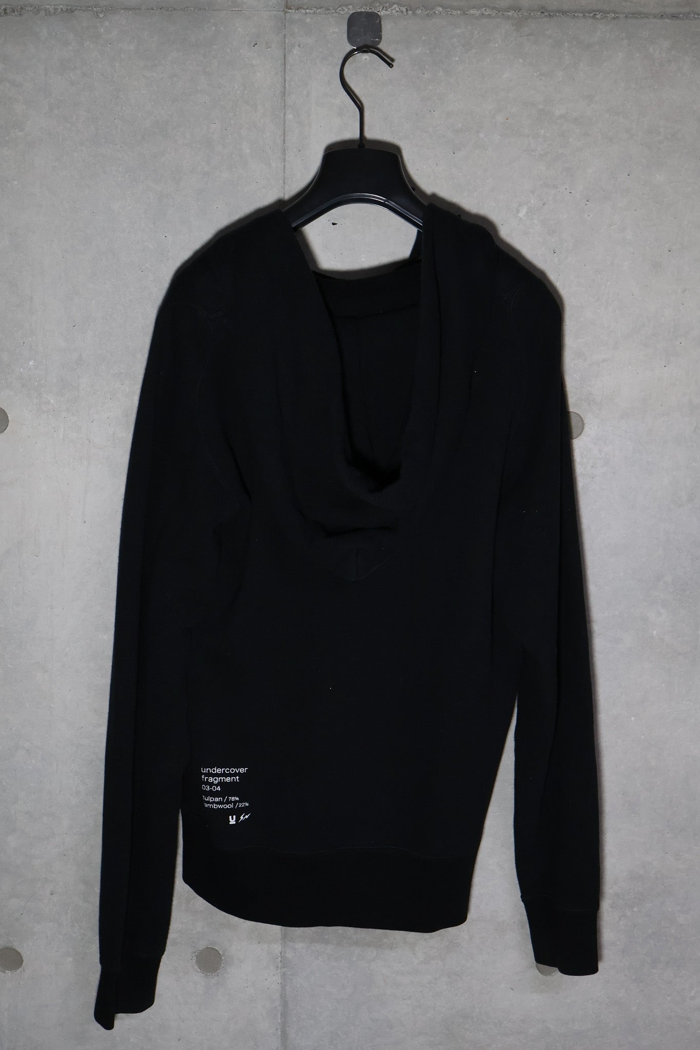 Undercover Fragment AW03 Paper Doll Lace Up Hoodie