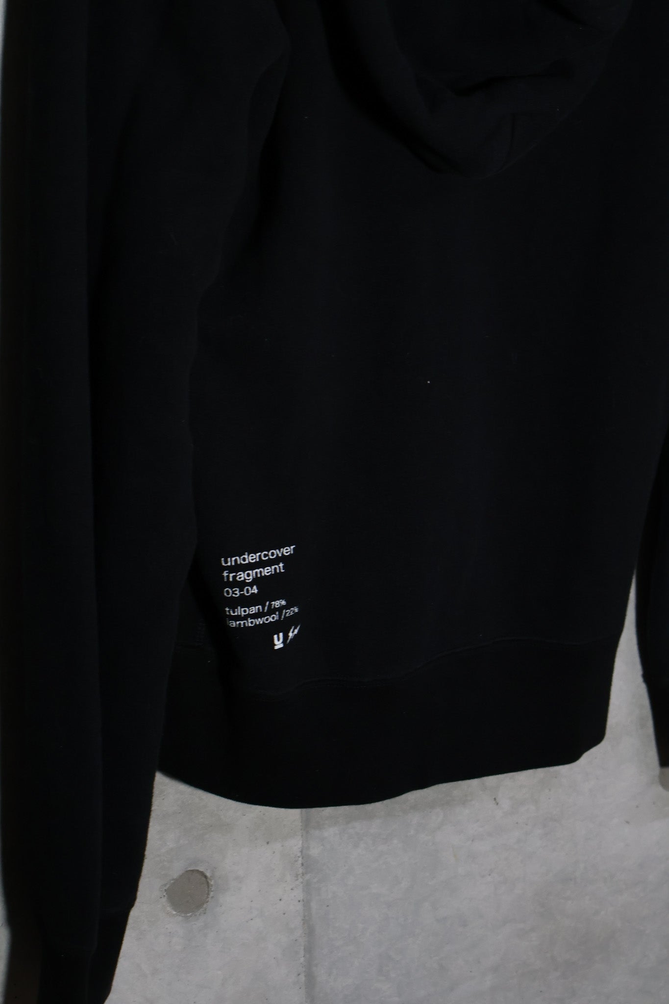 Undercover Fragment AW03 Paper Doll Lace Up Hoodie