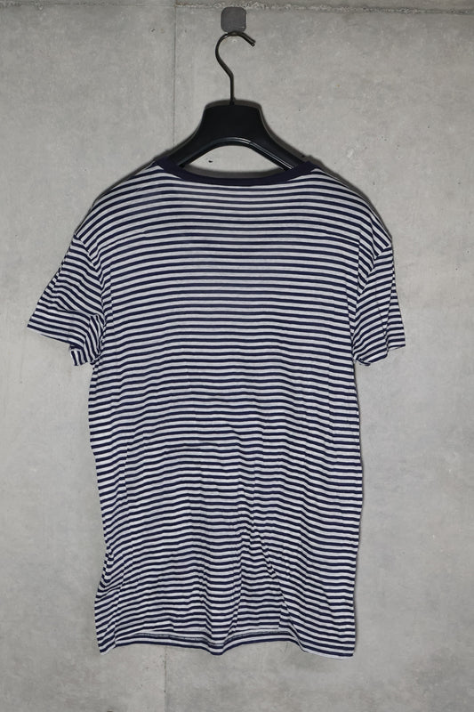 Dior Homme SS09 Striped Bee Embroidered Tee