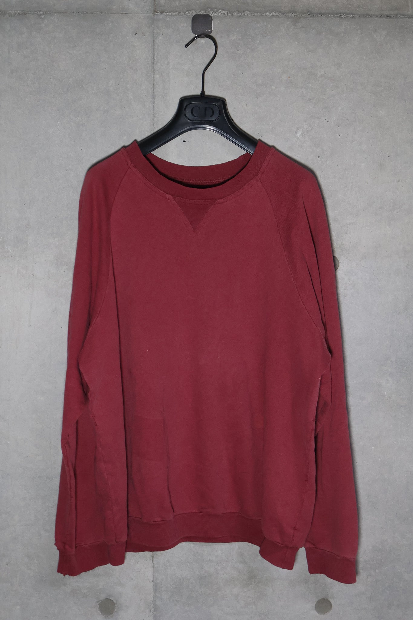 Raf Simons AW02 Virginia Creeper Blank Sweatshirt