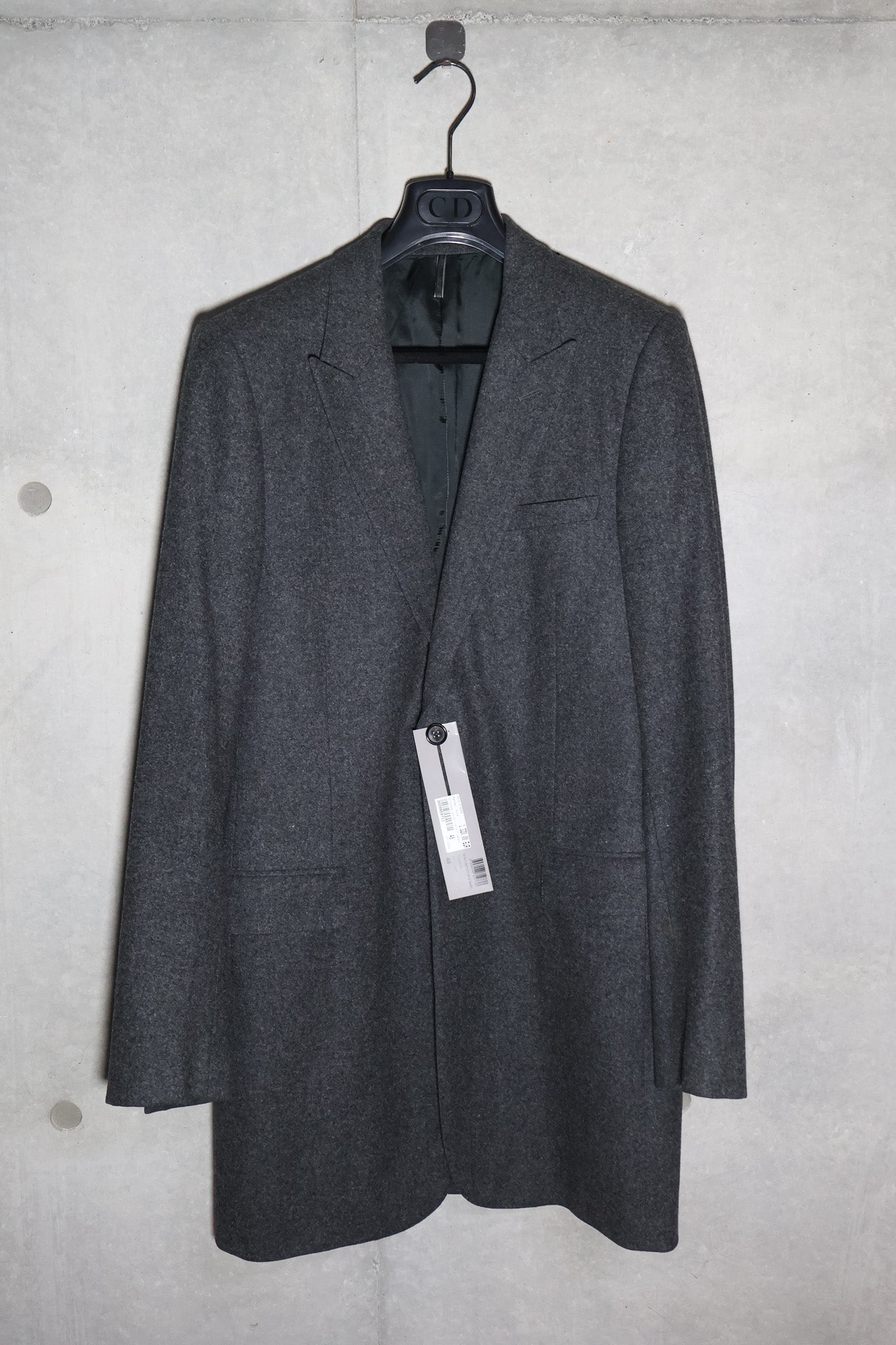 Dior Homme AW05 Wool Chesterfield Blazer