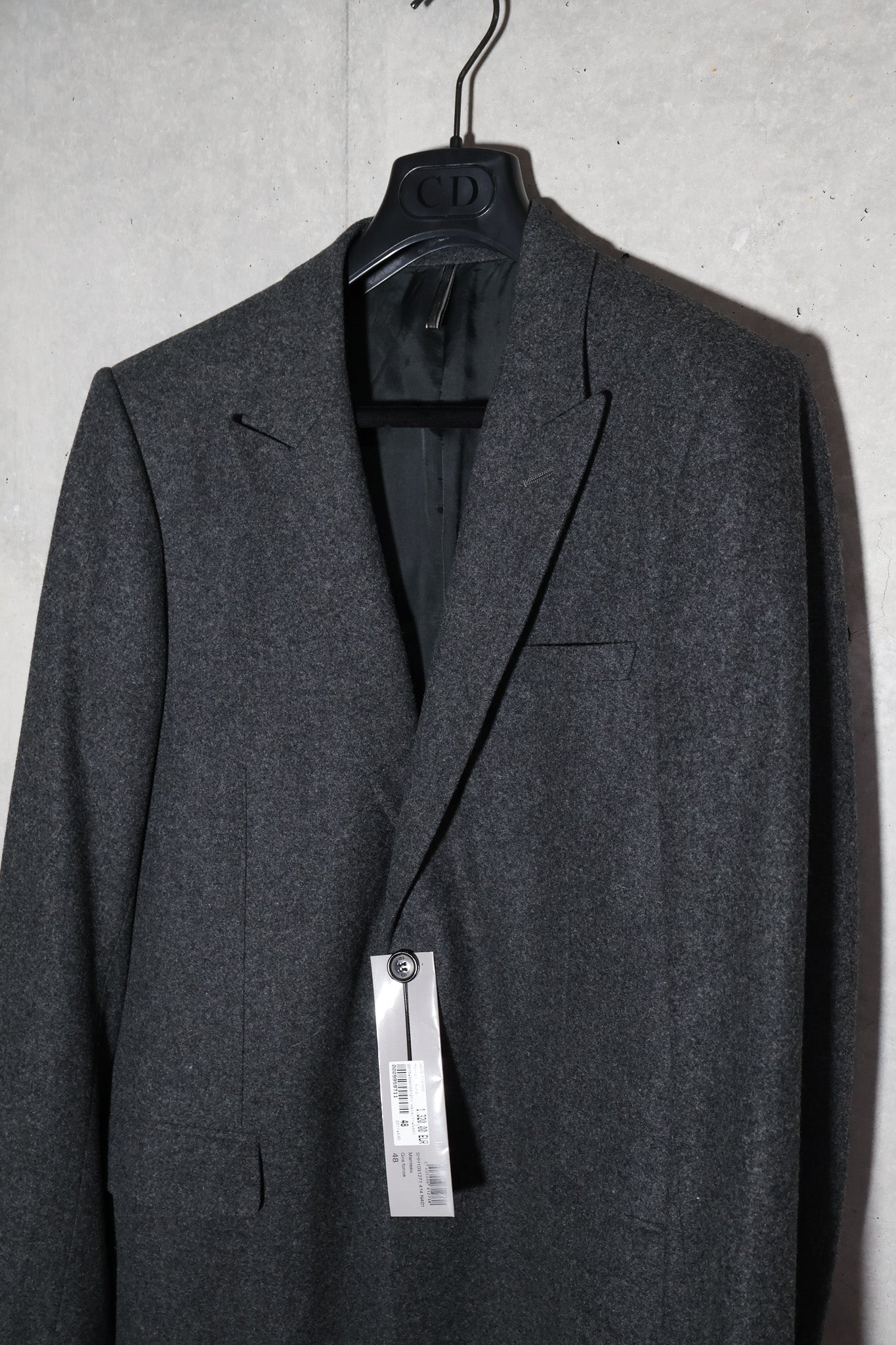 Dior Homme AW05 Wool Chesterfield Blazer