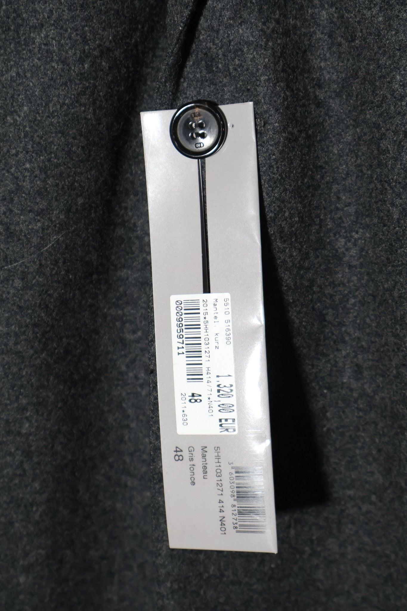 Dior Homme AW05 Wool Chesterfield Blazer