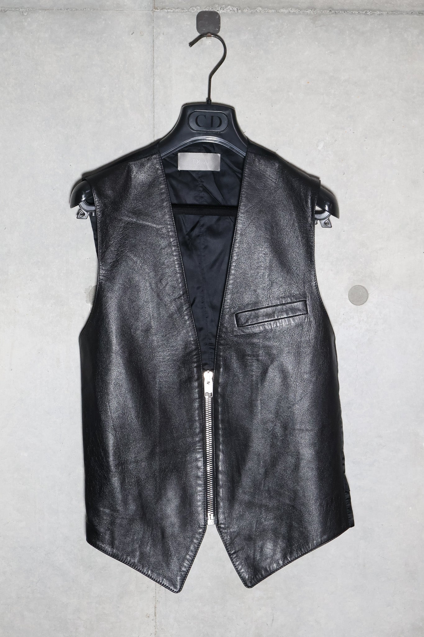 Dior Homme AW07 Runway Leather Vest