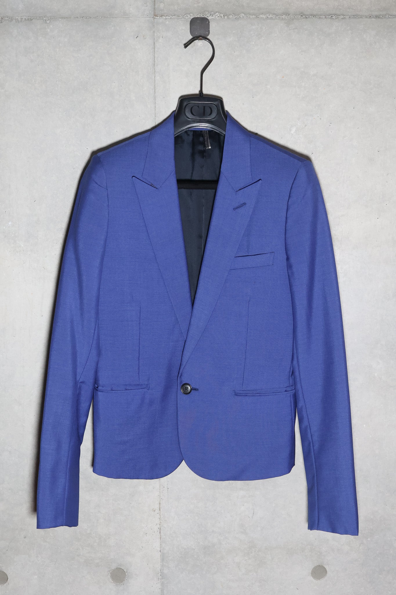 Dior Homme SS06 Metallic Blue Blazer