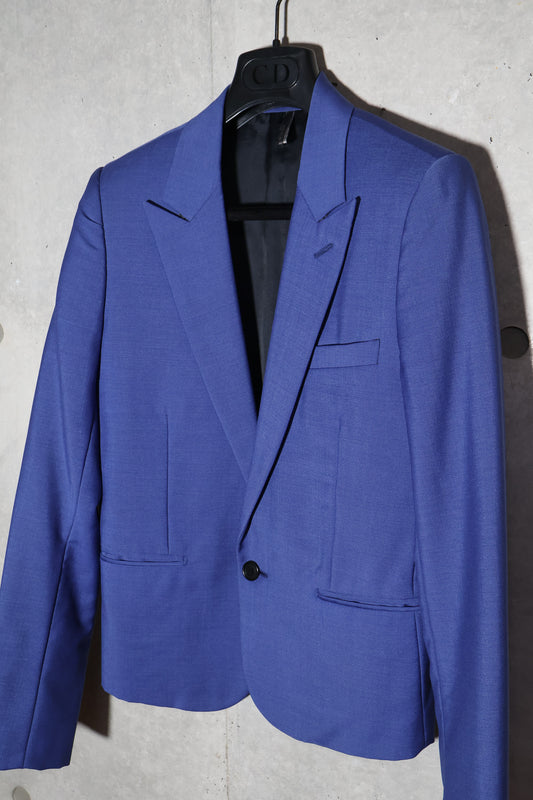 Dior Homme SS06 Metallic Blue Blazer