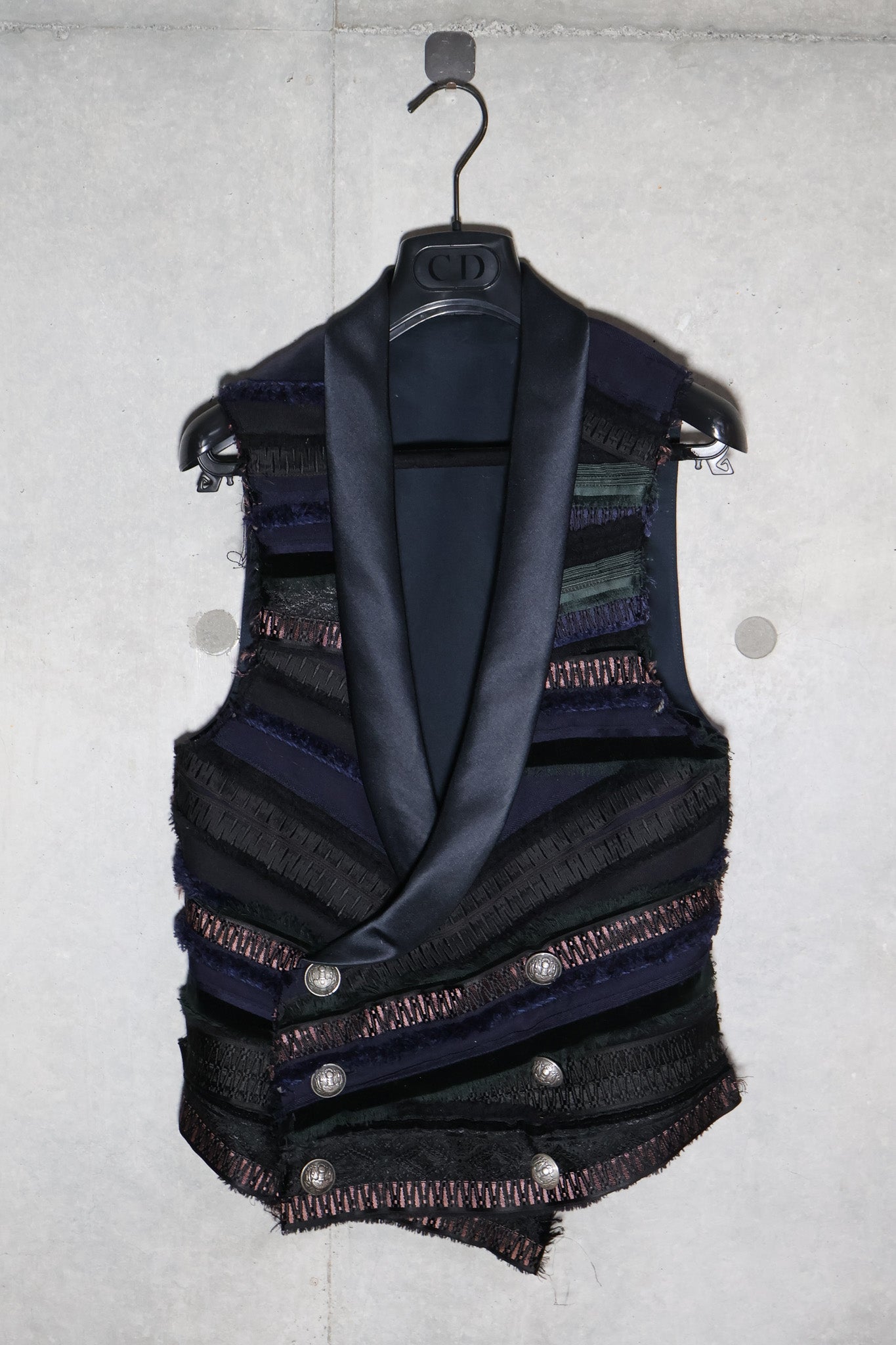 Balmain AW13 Raw Sleeveless Napoleon Vest