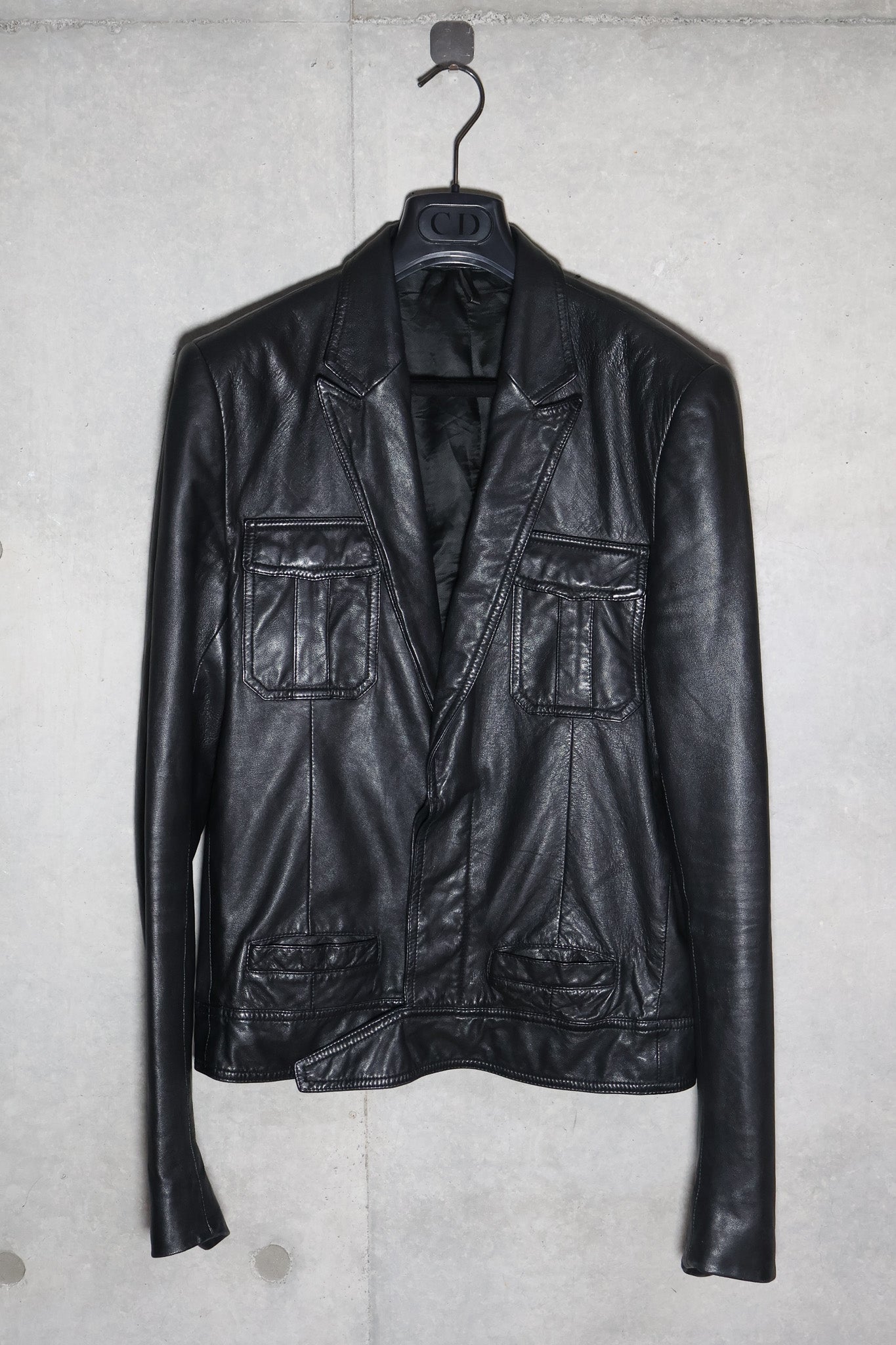 Dior Homme SS05 Runway Leather Jacket