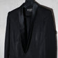 Balmain AW08 Satin Lapel Shawl Blazer