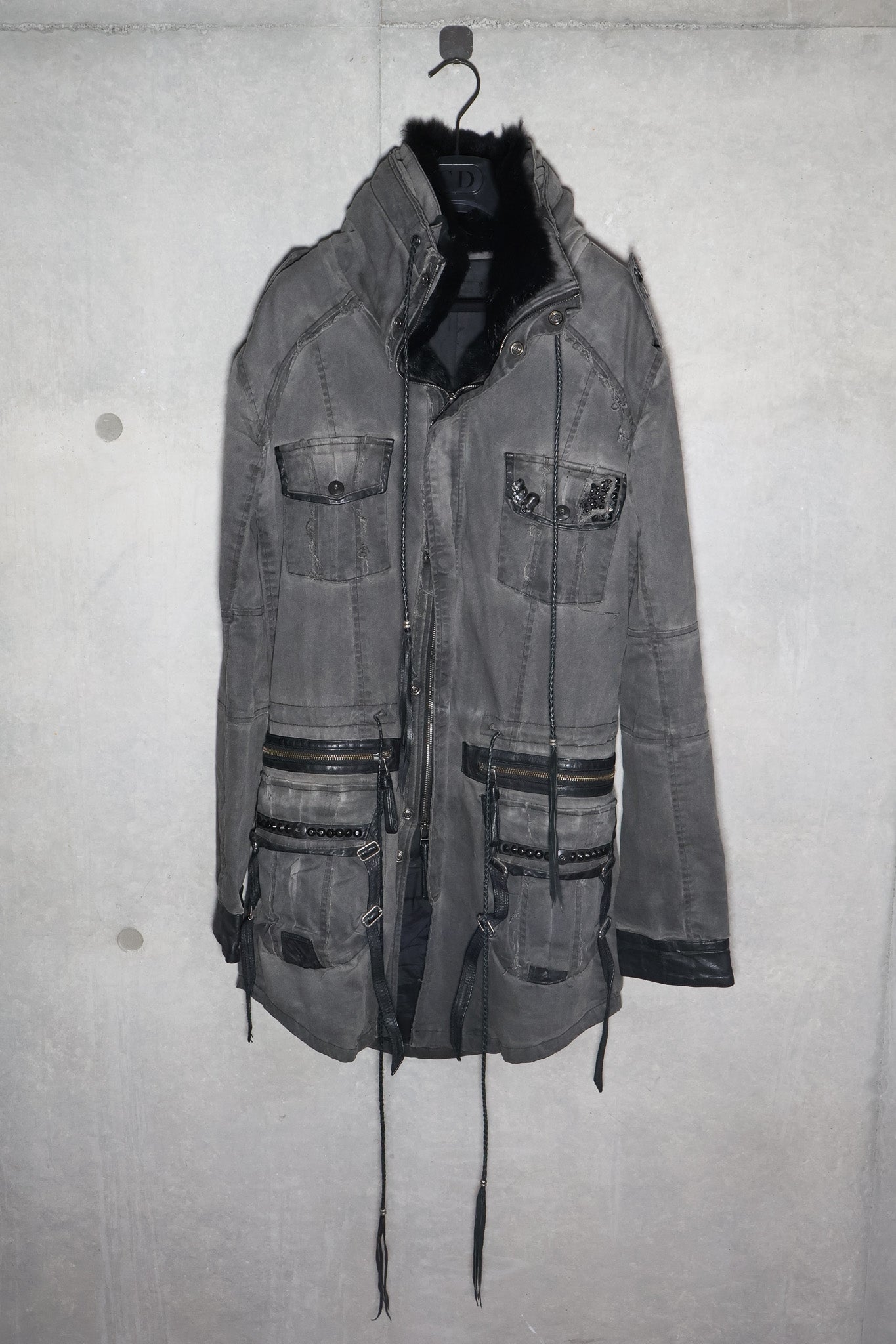 Kmriii Docking Military Skull Coat