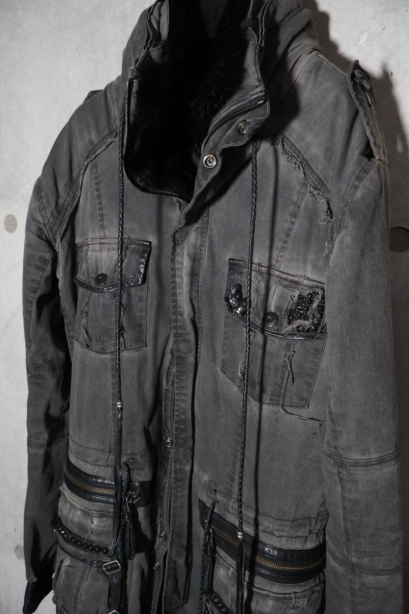 Kmriii Docking Military Skull Coat
