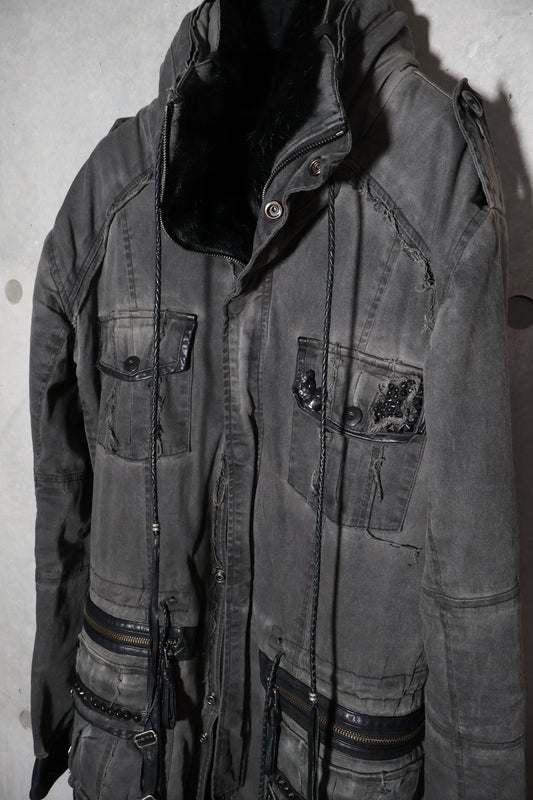 Kmriii Docking Military Skull Coat