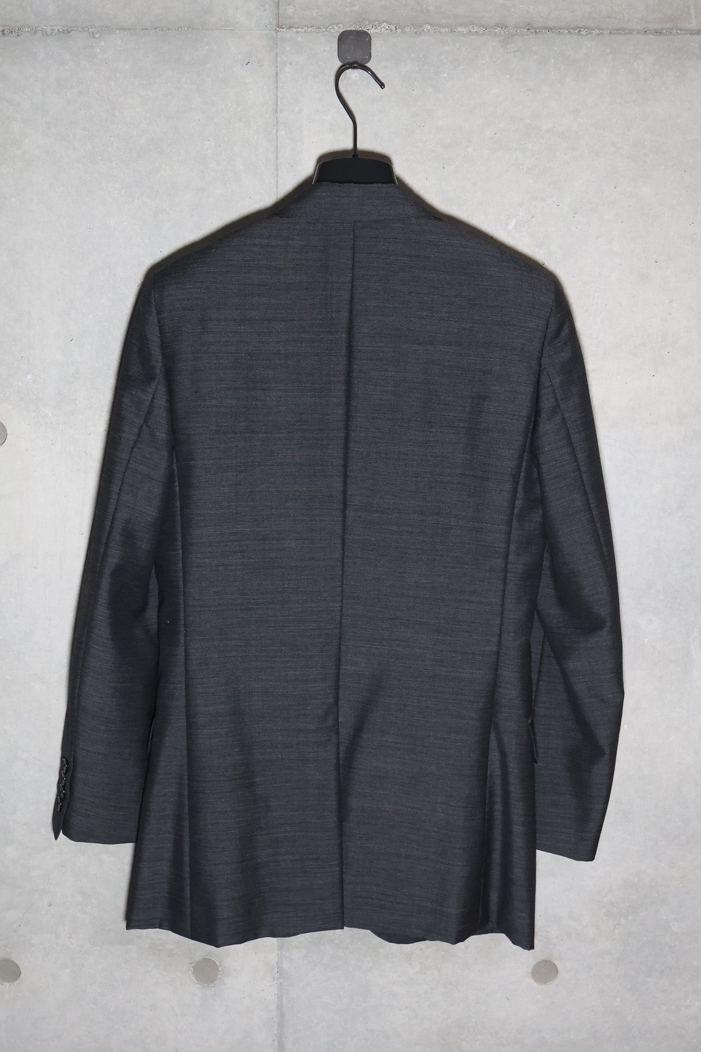 Saint Laurent AW13 2B Gray Hatched Blazer