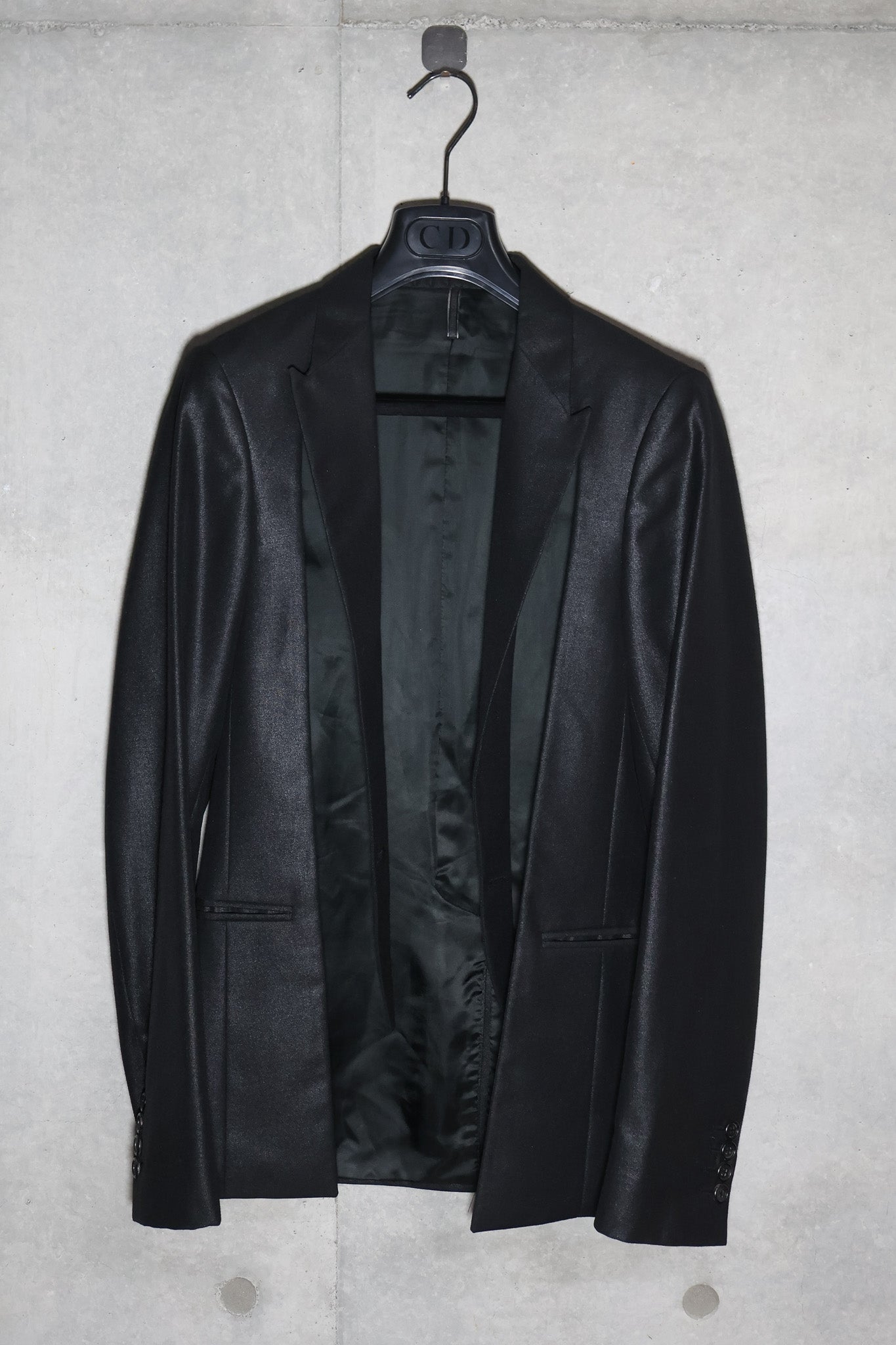 Dior Homme SS07 Runway Detachable Lapel Blazer
