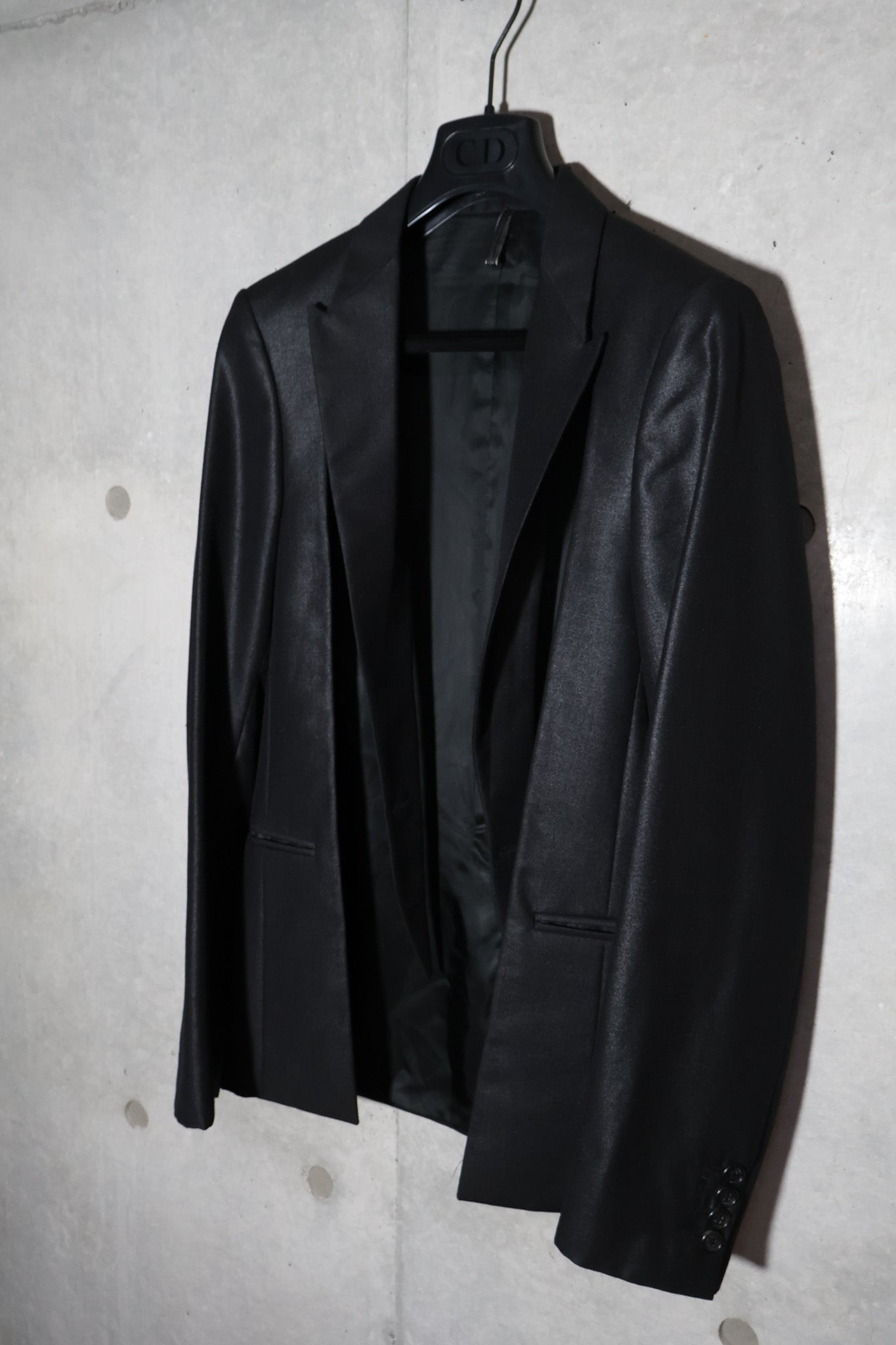 Dior Homme SS07 Runway Detachable Lapel Blazer