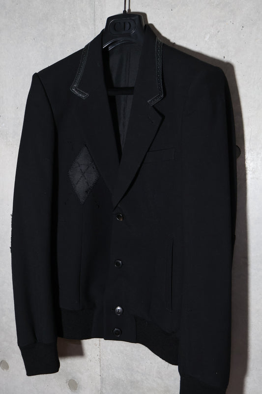 Number (N)ine AW06 Noir Elbow Patch Blazer