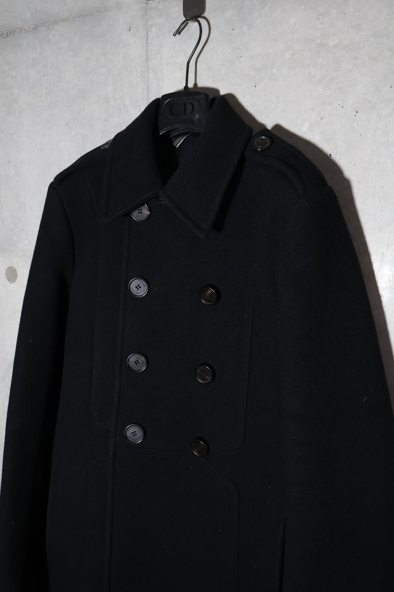 Dior Homme AW07 Geometric Military Peacoat