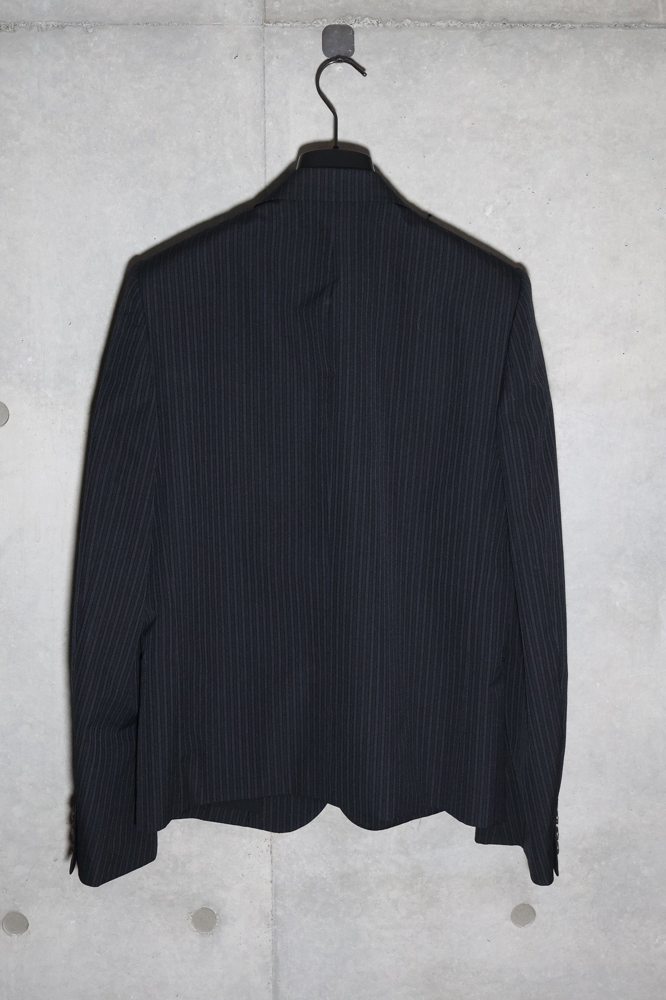 Number (N)ine AW05 The High Streets Peak Lapel Pinstripe Blazer