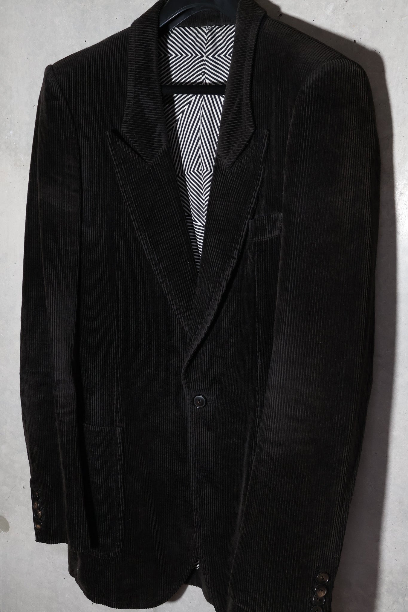 Number (N)ine AW01 Standards Corduroy Blazer