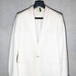 Dior Homme SS05 Runway White Shawl Blazer