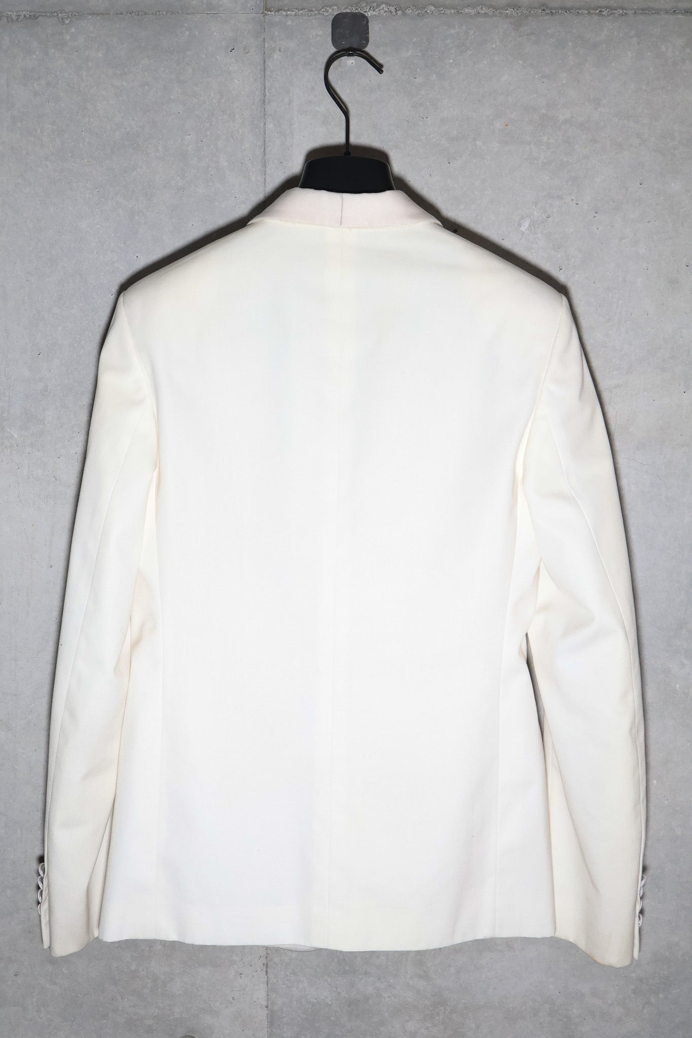 Dior Homme SS05 Runway White Shawl Blazer