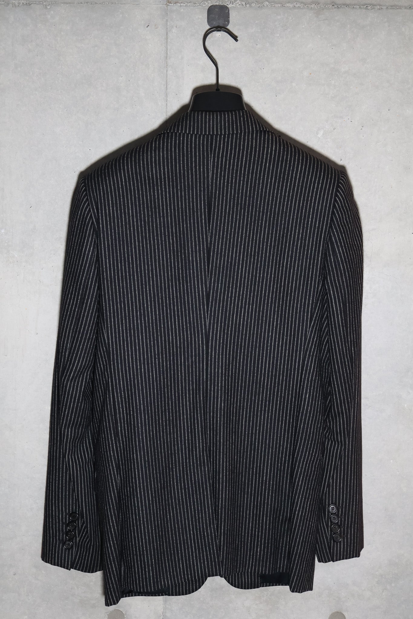 Dior Homme AW05 2B Chalk Pinstripe Blazer