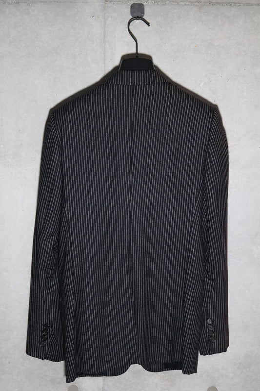 Dior Homme AW05 2B Chalk Pinstripe Blazer