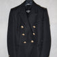 Balmain AW14 Peak Lapel Peacoat
