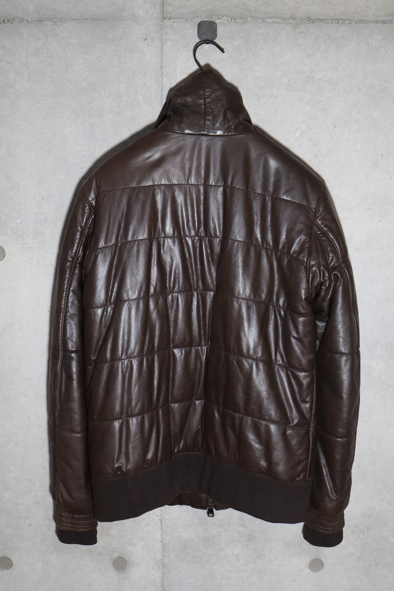 Balmain Homme AW11 Campaign Quilted Leather Jacket