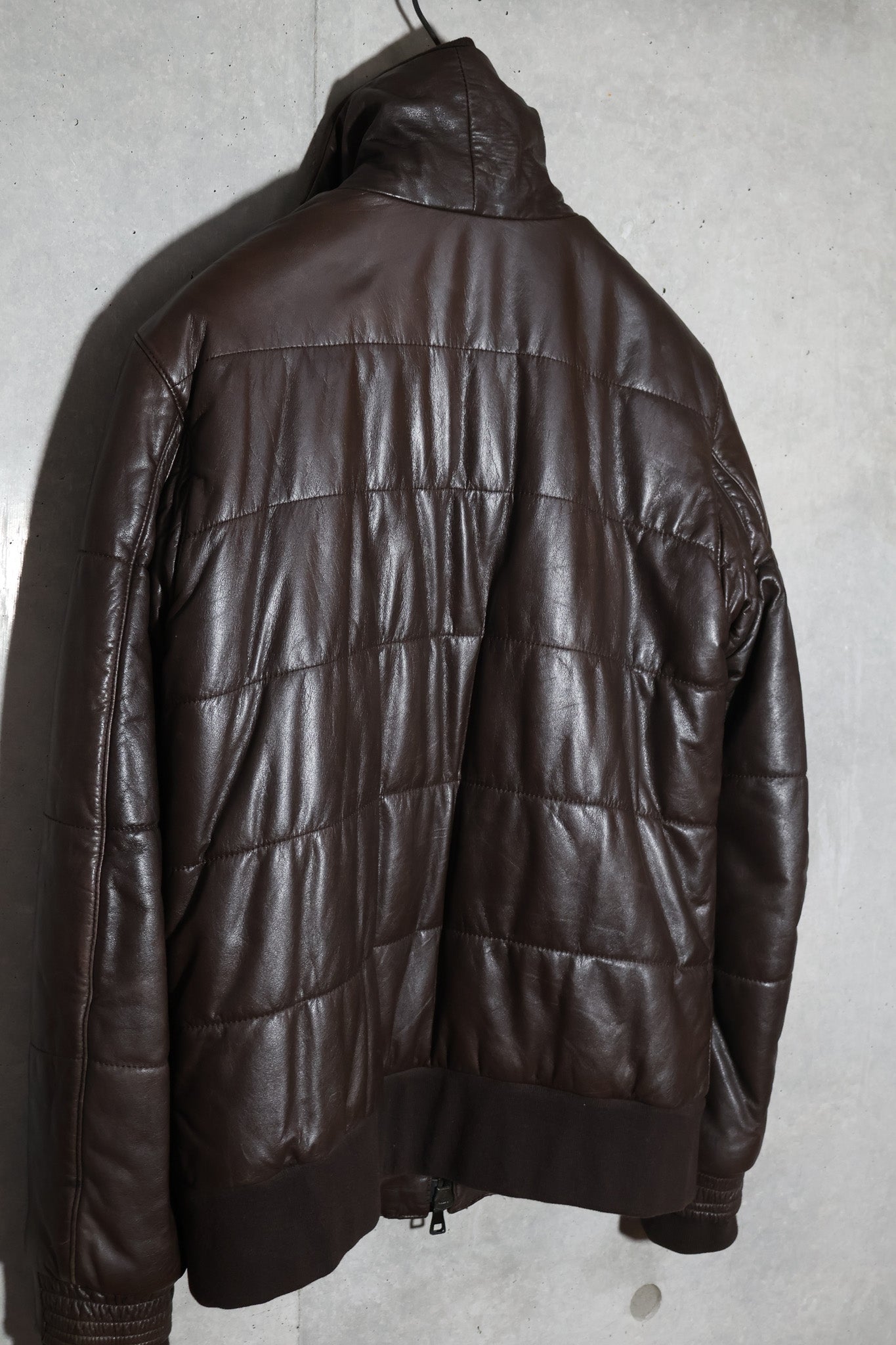 Balmain Homme AW11 Campaign Quilted Leather Jacket