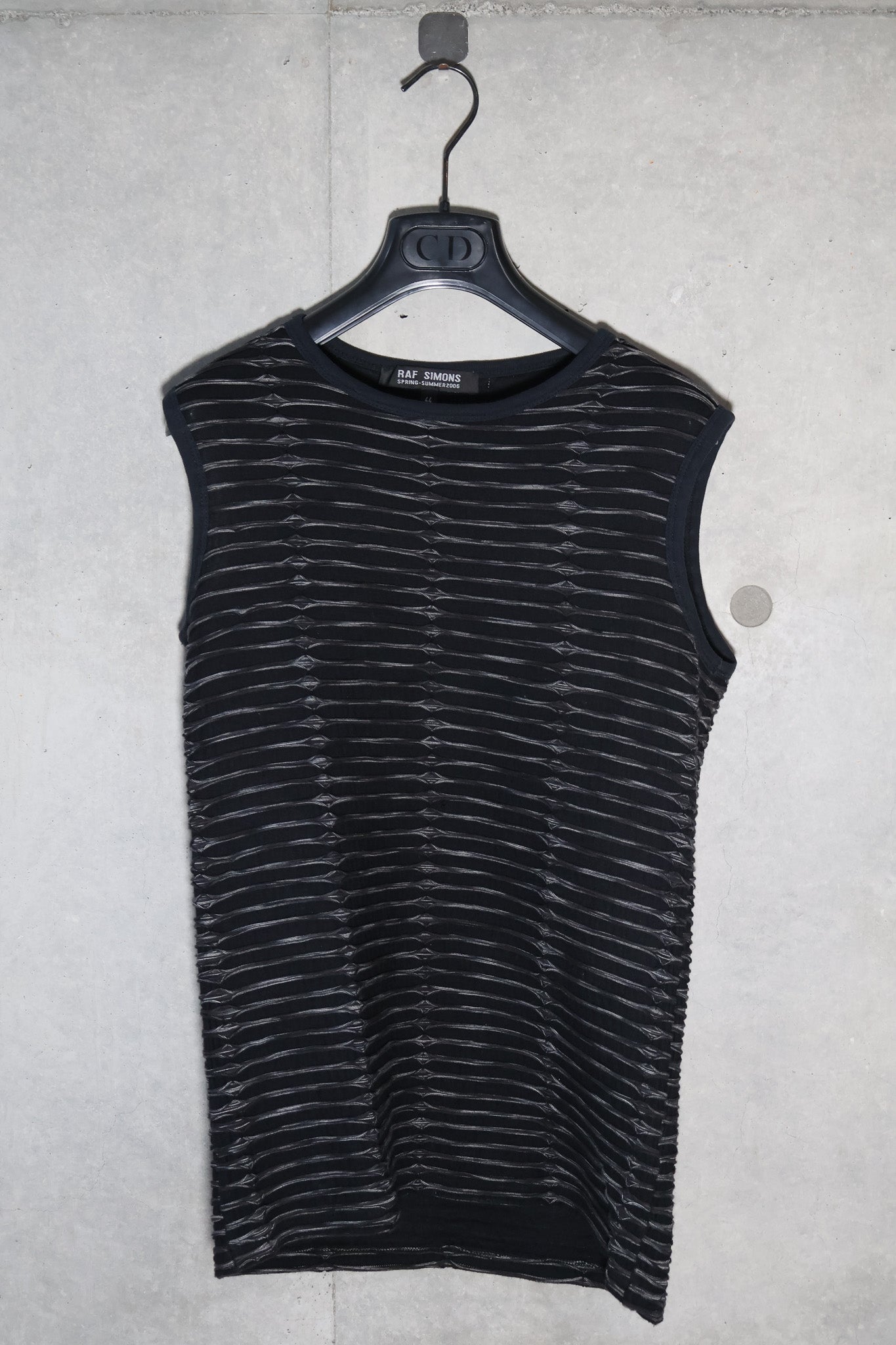 Raf Simons SS06 Lazer Cut Tank Top