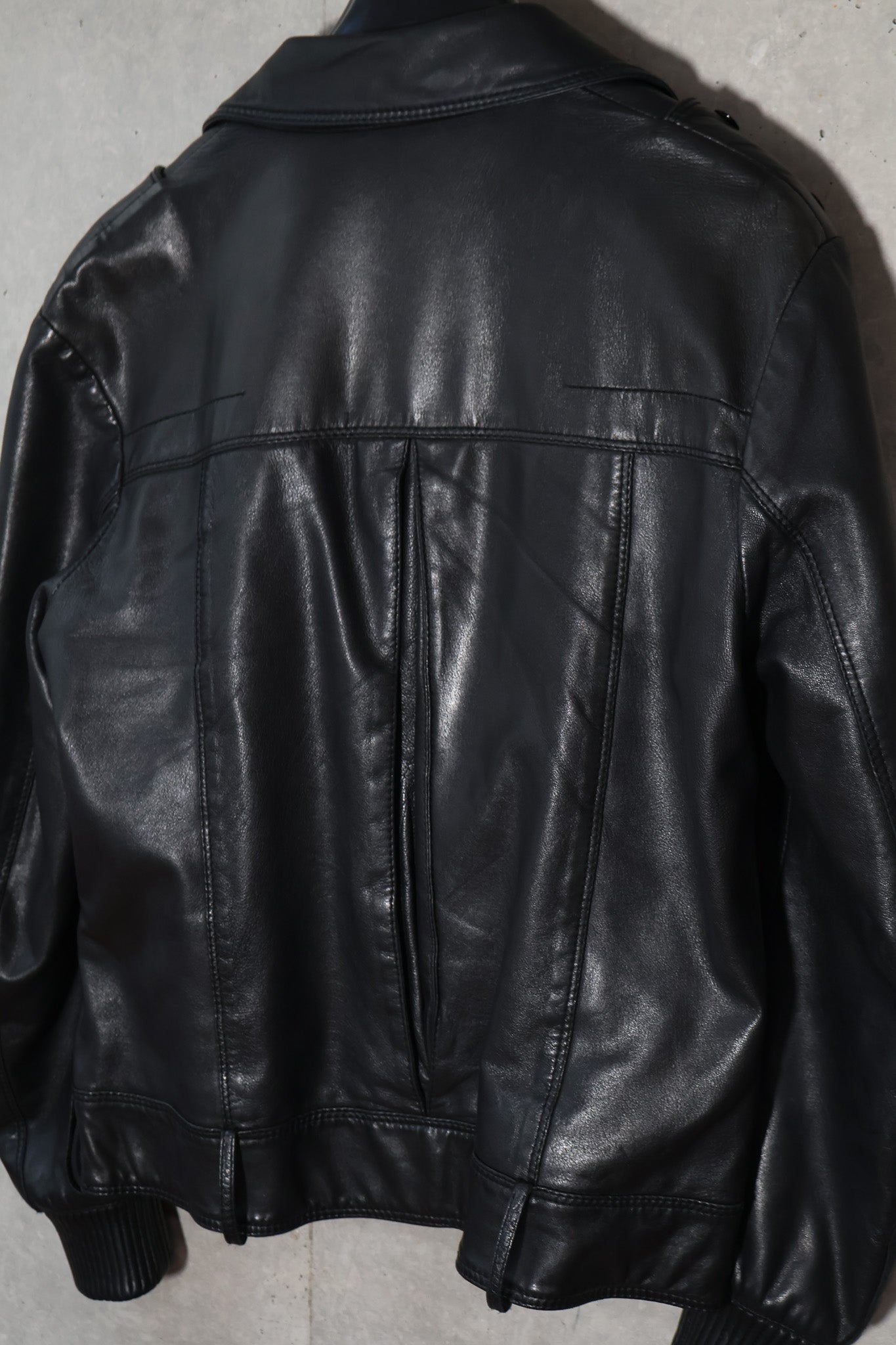 Dior Homme AW05 Runway Leather Perfecto “Knight” Jacket