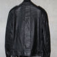 Saint Laurent SS16 Sample Sequin Palm Tree Cafe Racer Leather Jacket