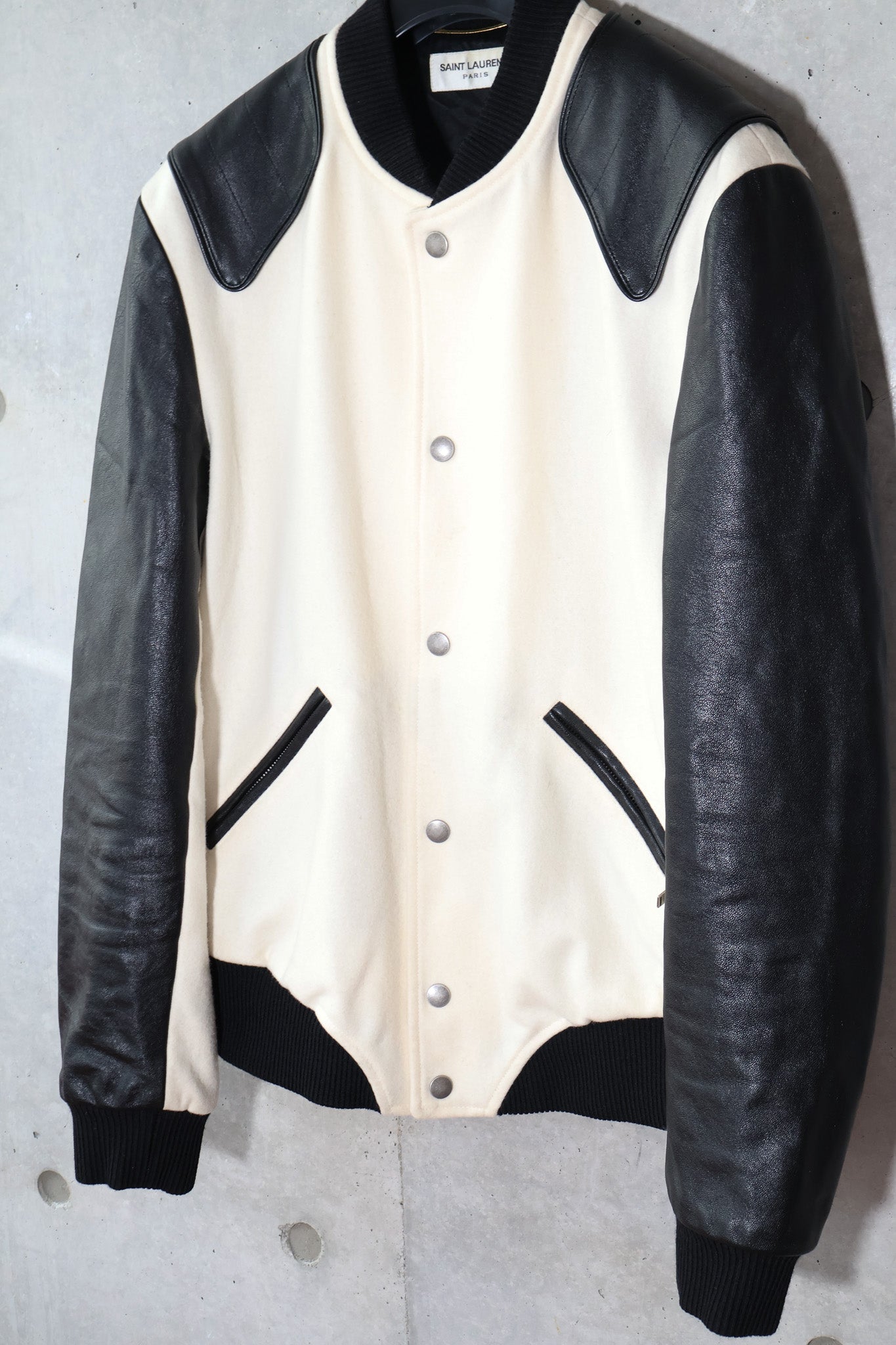 Saint Laurent AW18 Heaven Teddy Jacket