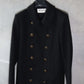 Saint Laruent AW13 Cropped Wool Peacoat