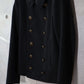 Saint Laruent AW13 Cropped Wool Peacoat